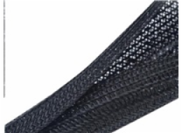 AKASA kabelový organizér, černý, Black Braided Cable Sleeve Wrap, 2M