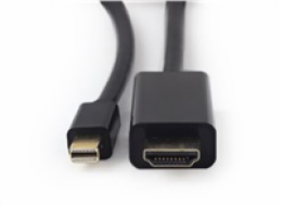 GEMBIRD Kabel CABLEXPERT miniDisplayPort na HDMI, 4K,  M/M, 1,8m
