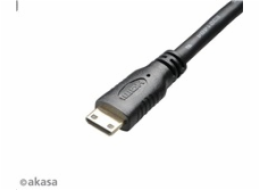 AKASA - HDMI na mini HDMI adaptér - 25 cm