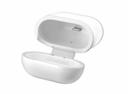 4smarts bezdrátové nabíjecí pouzdro pro Apple AirPods, bílá