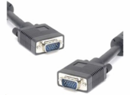 PREMIUMCORD Kabel VGA propojovací 7m HQ (HD15M/M, DDC2, 3x Coax + 8 žil, feritová jádra)