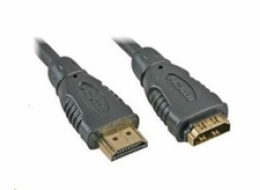 PREMIUMCORD Kabel prodlužovací HDMI - HDMI 3m, zlacené konektory