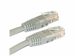 XtendLan patch kabel Cat5E, UTP - 50m, šedý