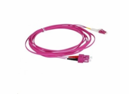 Duplexní patch kabel MM 50/125, OM4, SC-LC, LS0H, 1m