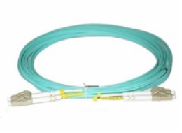 Duplexní patch kabel MM 50/125, OM3, LC-LC, LS0H, 1m