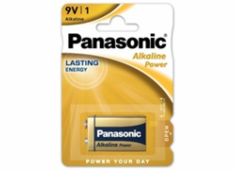 1 Panasonic Alkaline Power 9V-Block