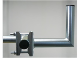 Držák antény na balkón, galvanický zinek, délka 20cm