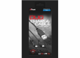 TRUST Nabíjecí stanice GXT 222 Duo Charge & Play Cable for PS4