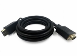 GEMBIRD Kabel DisplayPort na VGA, M/M, 1,8m