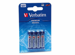 VERBATIM Alkalické baterie AAA, 4 PACK , LR3