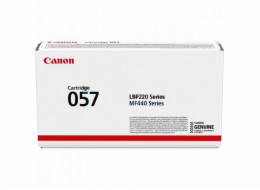 Canon originální toner CRG-057 BK (černý, 3100str) pro Canon LBP228, LBP226, LBP223, MF449, MF446, MF445, MF443