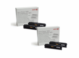 Xerox Black Toner pro Phaser 3020/3025 Dual pack (3000 str.)