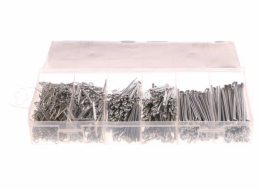 GEKO Závlačky sada 1000ks, 6 velikostí GEKO