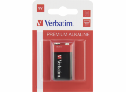 Verbatim Alkaline battery 9V-Block 6 LR 61           49924