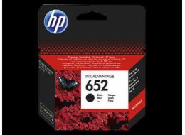 HP 652 originální inkoustová kazeta černá F6V25AE