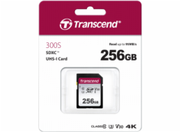 Transcend SDXC 300S        256GB Class 10 UHS-I U3 V30