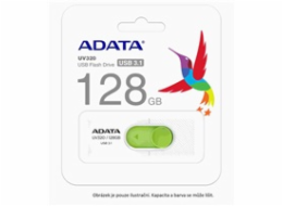 ADATA Flash Disk 128GB UV320, USB 3.1 Dash Drive, černá/modrá