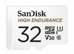SanDisk High Endurance/micro SDHC/32GB/100MBps/UHS-I U3 / Class 10/+ Adaptér