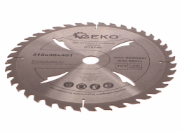 GEKO Kotouč pilový do dřeva, 315x30 mm, 40T GEKO