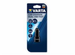 Varta Car Charger Dual USB Fast typ C PD & USB A