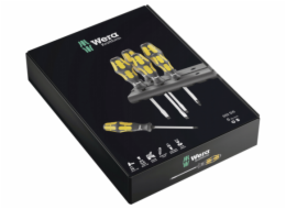 WERA 932 S/6 chisledriver + Rack