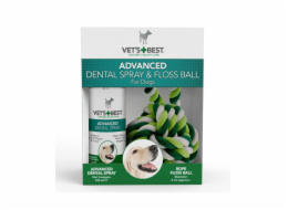 VET´S BEST Dentální sprej + lano pro psy