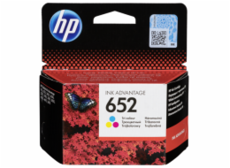 HP 652 originální inkoustová kazeta tříbarevná F6V24AE