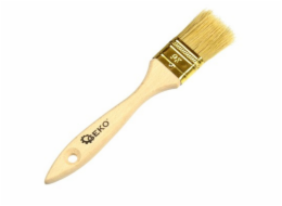 GEKO Štětec plochý, 36 mm, dřevěná rukojeť GEKO