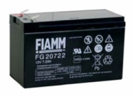 Fiamm olověná baterie FG20722 12V/7,2Ah Faston 6,3