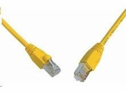 SOLARIX patch kabel CAT5E SFTP PVC 15m žlutý