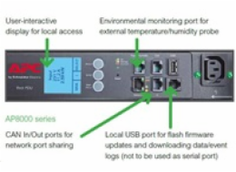 APC Metered-by-Outlet Rack PDU 2G - Rozvodná jednotka PDU (k montáži na regál) - AC 400 V - 3 fáze - RS-232 - výstupní konektory: 24 - 0U - černá - pro P/N: SMX1000C, SMX1500RM2UC, SMX1500RM2UCNC, SMX