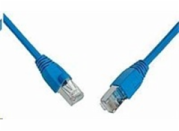 SOLARIX patch kabel CAT5E SFTP PVC 20m modrý