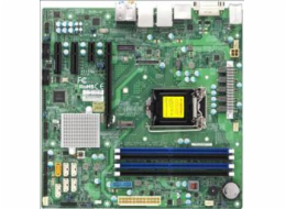 Supermicro MBD-X11SSQ-O SUPERMICRO MB 1xLGA1151 (i7), Q170,DDR4,6xSATA3,PCIe 3.0 (1 x16, 2 x4, 1 x1),1x M.2,HDMI,DP,DVI,Audio