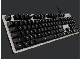 Logitech G413 - mechanická podsvietená herná klávesnica - strieborná - US