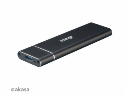 AKASA externí box pro M.2 (NGFF) SSD, USB 3.1 Gen 2 Superspeed+ (Supports 2230, 2242, 2260 & 2280), 10Gb/s, hliníkový