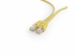 Gembird patch kábel Cat6 UTP, 0.25 m, žltý
