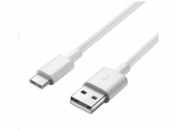 PremiumCord Kabel USB 3.1 C/M - USB 2.0 A/M, rychlé nabíjení proudem 3A, 2m, bílá