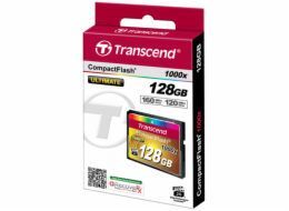 Transcend CompactFlash 1000 128GB, paměťová karta