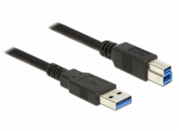 DeLock 85067 Kabel USB3.0 Typ-A Stecker / USB3.0 Typ-B Stecker 1.5 m schw.