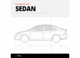 Vana do kufru plastová Nissan Tiida I Sedan (C11) (07-) SIXTOL