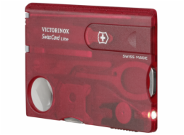 Victorinox SWISSCARD LITE red transparent
