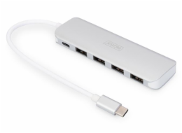 DIGITUS  Rozbočovač USB Type-C ™ 4 (USB 3.0) + PD