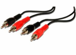 PREMIUMCORD Kabel audio 2x Cinch - 2x Cinch (RCA, M/M) 5m
