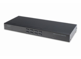 Digitus KVM Switch USB/PS2 8port, KVM switch