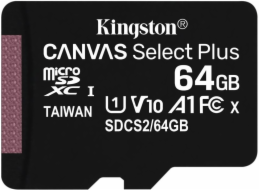 Kingston Canvas Select Plus microSDXC 64GB SDCS2/64GBSP