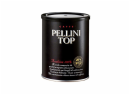 Pellini TOP 100% Arabica v plechové dóze mletá Káva 250 g