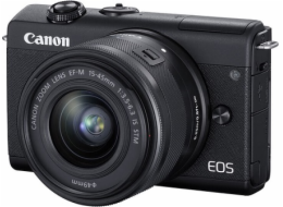 Canon EOS M200 Kit cerna + EF-M 15-45 IS STM
