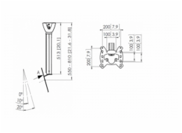Vogels PFC 555 Display Mount