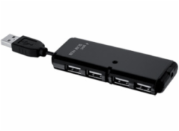iBox IUHT008C rozbočovač rozhraní USB 2.0 480 Mbit/s Černá