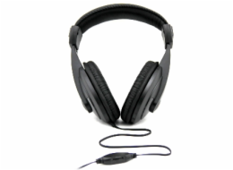 Esperanza EH120 REGGAE Stereo sluchátka, ovl. hlasitosti, 2m, černá